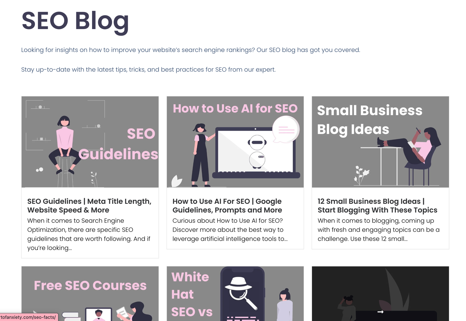 The SEO Collective website screenshot